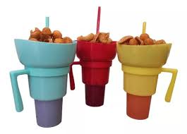 VASO SNACK 2 en 1